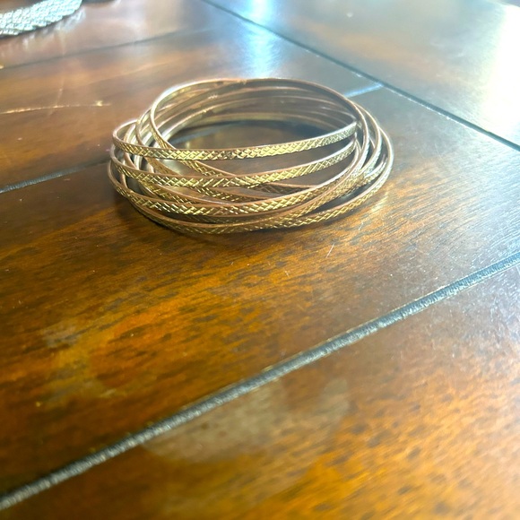 Connected bangles bracelet - Picture 1 of 3